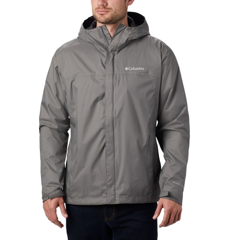 Men’s Watertight II Waterproof Jacket - Extended Size, Color: City Grey, image 1