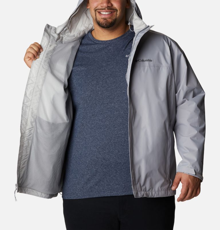 Big & tall columbia hotsell weather drain rain jacket