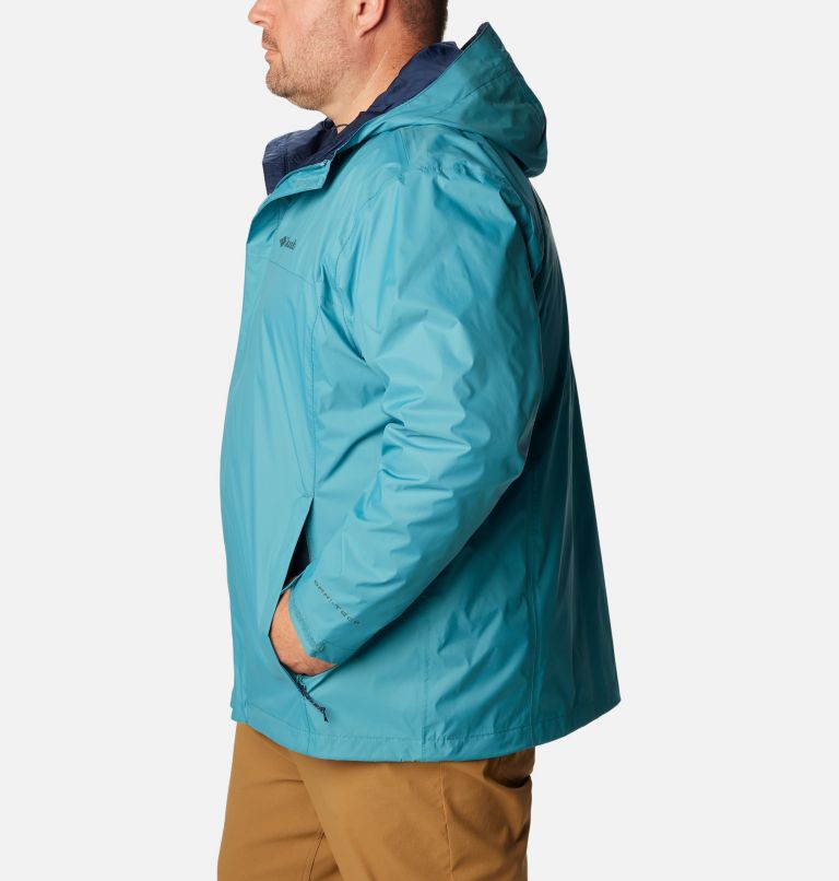 Columbia Men's Watertight II Rain Jacket - Big - 4X - Blue