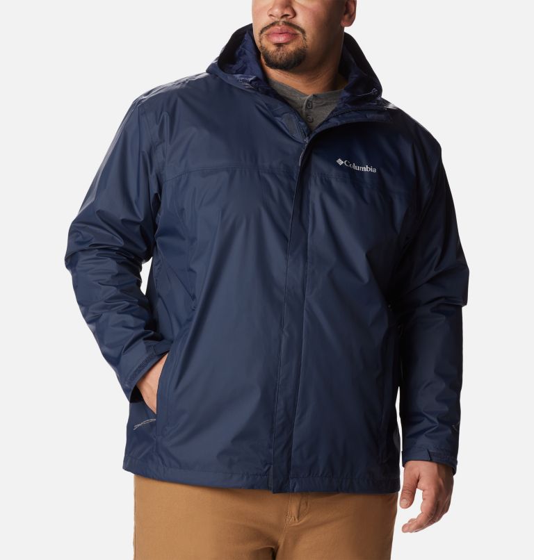 Men's Watertight II Rain Jacket - Big, Color: Collegiate Navy, image 1