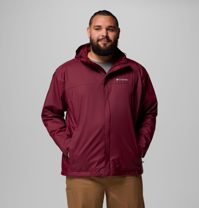 Men’s Watertight II Jacket - Big, Color: Rich Wine, image 1