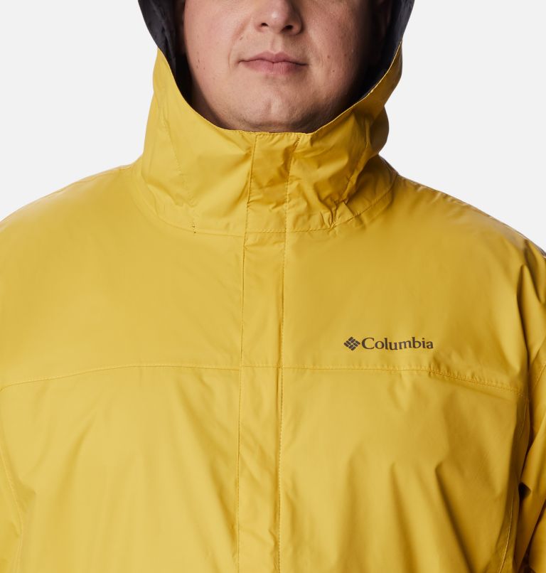 Thumbnail: Men's Watertight II Rain Jacket - Big, Color: Golden Nugget, image 4