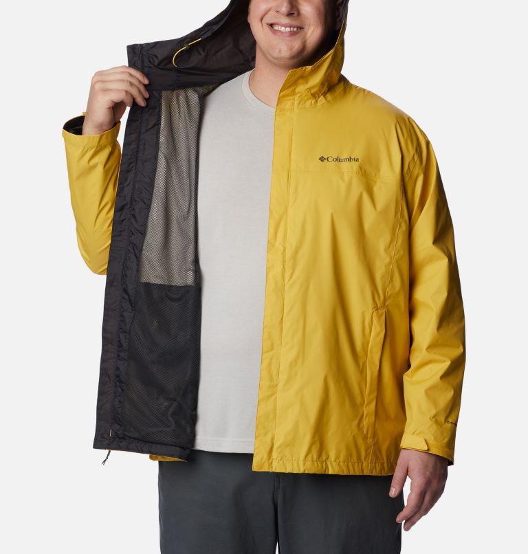 Thumbnail: Men's Watertight II Rain Jacket - Big, Color: Golden Nugget, image 5