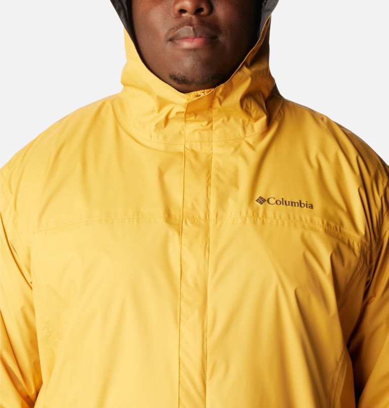 Thumbnail: Men's Watertight II Rain Jacket - Big, Color: Raw Honey, image 4