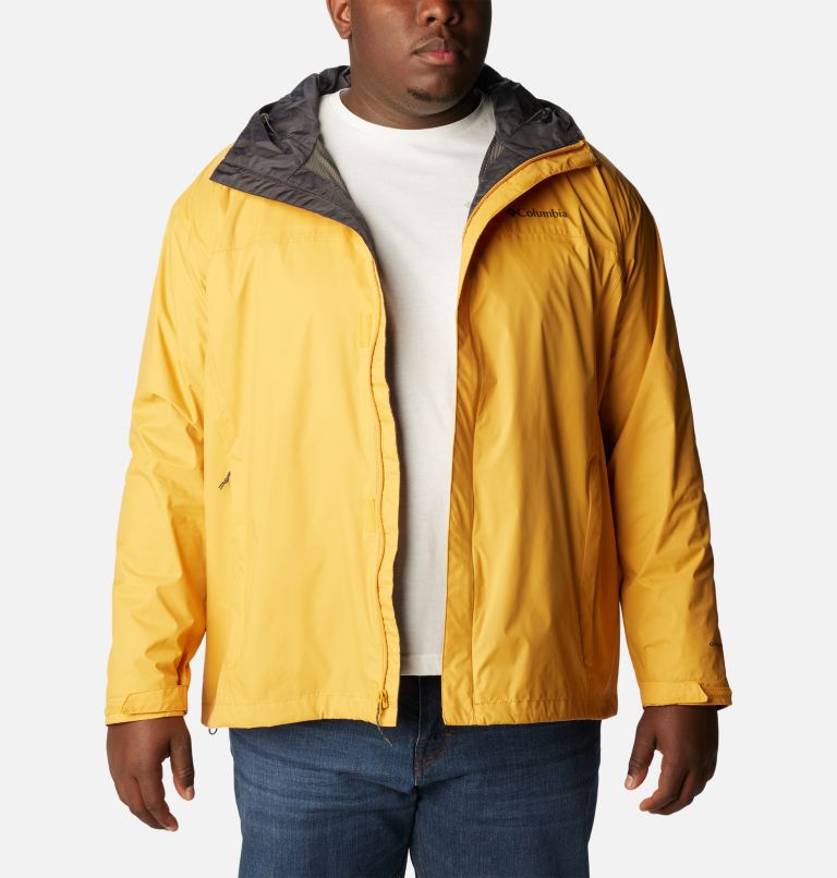 Thumbnail: Men's Watertight II Rain Jacket - Big, Color: Raw Honey, image 8
