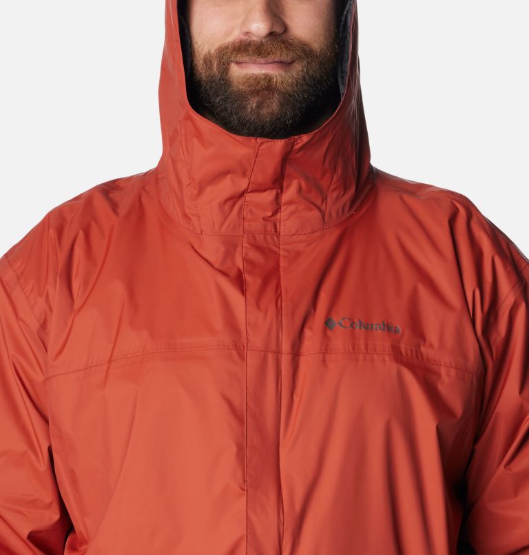 Men's Watertight II Rain Jacket - Big, Color: Warp Red, image 4