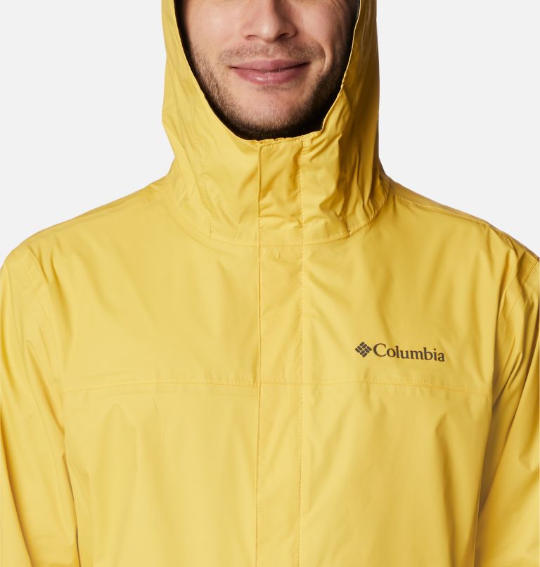 Thumbnail: Men's Watertight II Rain Jacket - Tall, Color: Golden Nugget, image 4