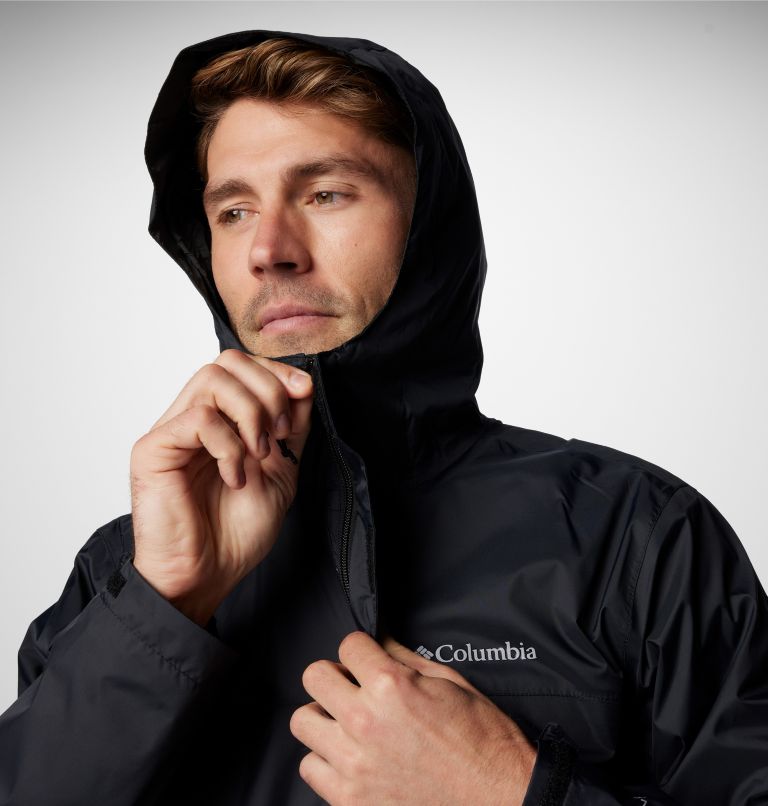 Men's Watertight II Waterproof Jacket, Color: Black, image 5