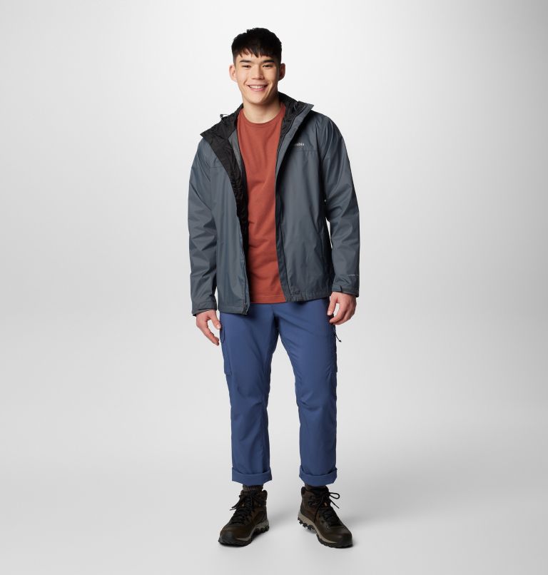 Men's Watertight II Waterproof Jacket, Color: Graphite, image 3
