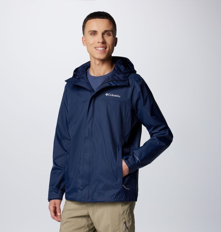 Men's Watertight II Waterproof Jacket, Color: Collegiate Navy, image 4