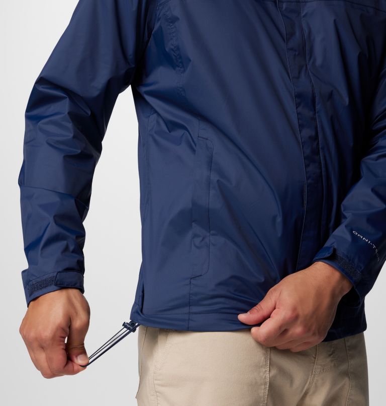Men's Watertight II Waterproof Jacket, Color: Collegiate Navy, image 7