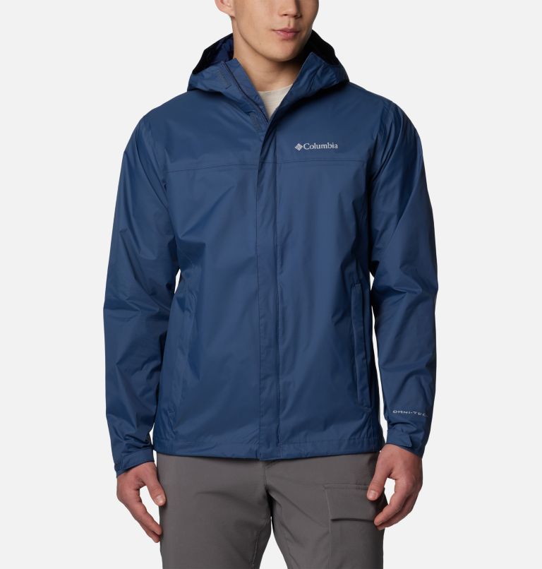 Chaqueta impermeable Watertight II para hombre, Color: Dark Mountain, image 1