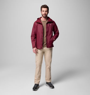 Watertight II Jacket, Color: Rich Wine, image 2