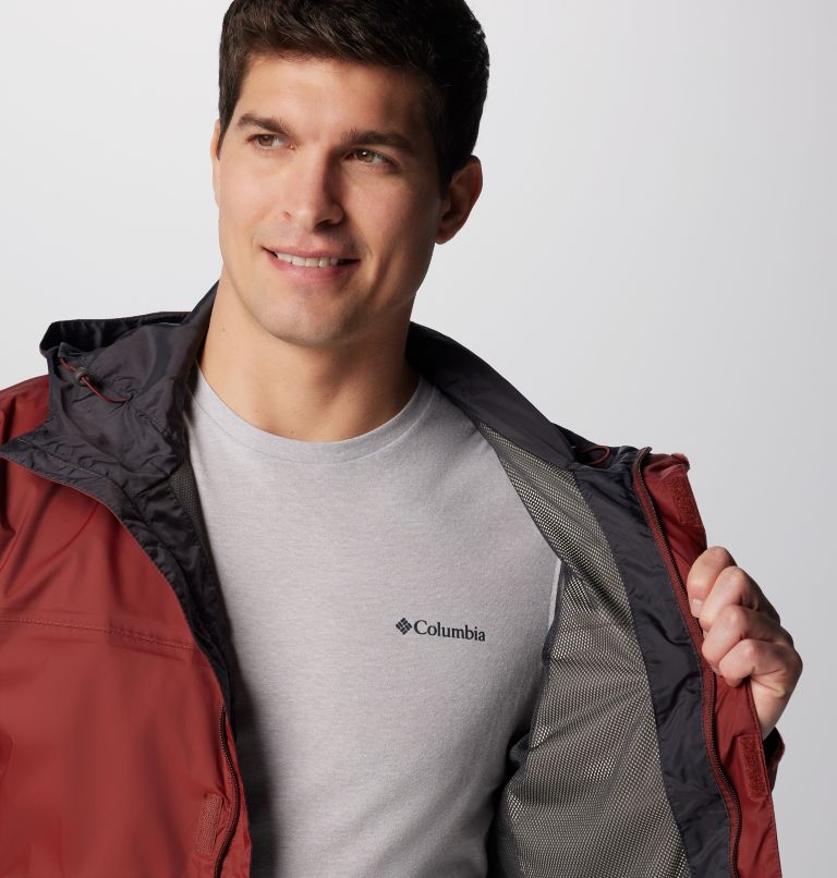 Men's Watertight II Waterproof Jacket, Color: Spice, image 6