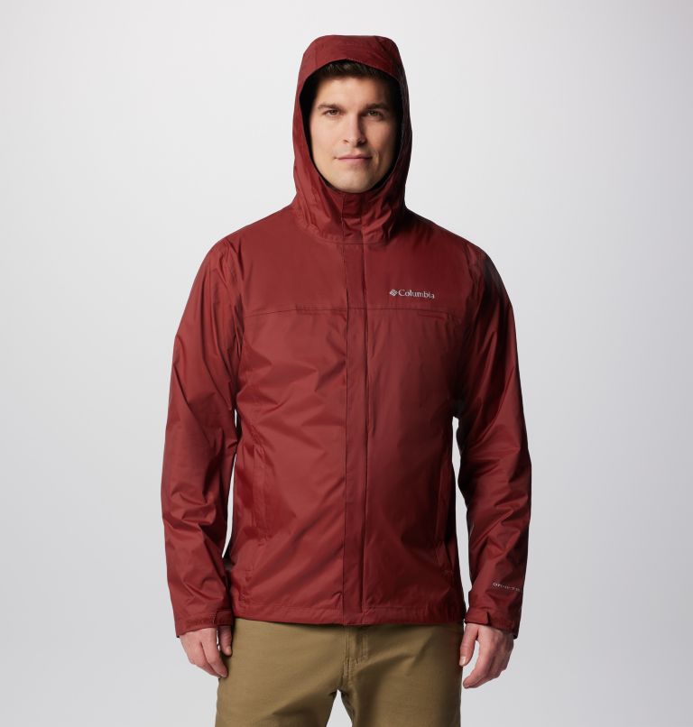 Men's Watertight II Waterproof Jacket, Color: Spice, image 9