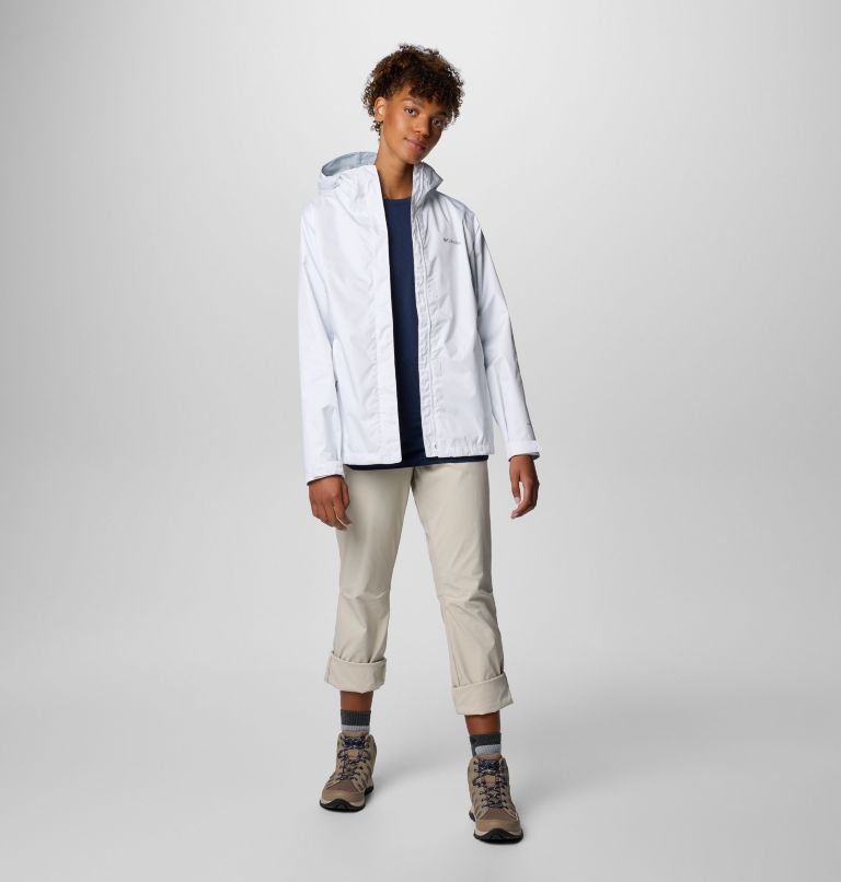 Women’s Arcadia II Jacket, Color: White, Cirrus Grey, image 3
