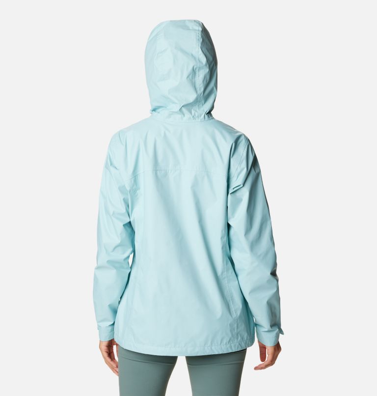 Thumbnail: Women’s Arcadia II Rain Jacket, Color: Aqua Haze, image 2