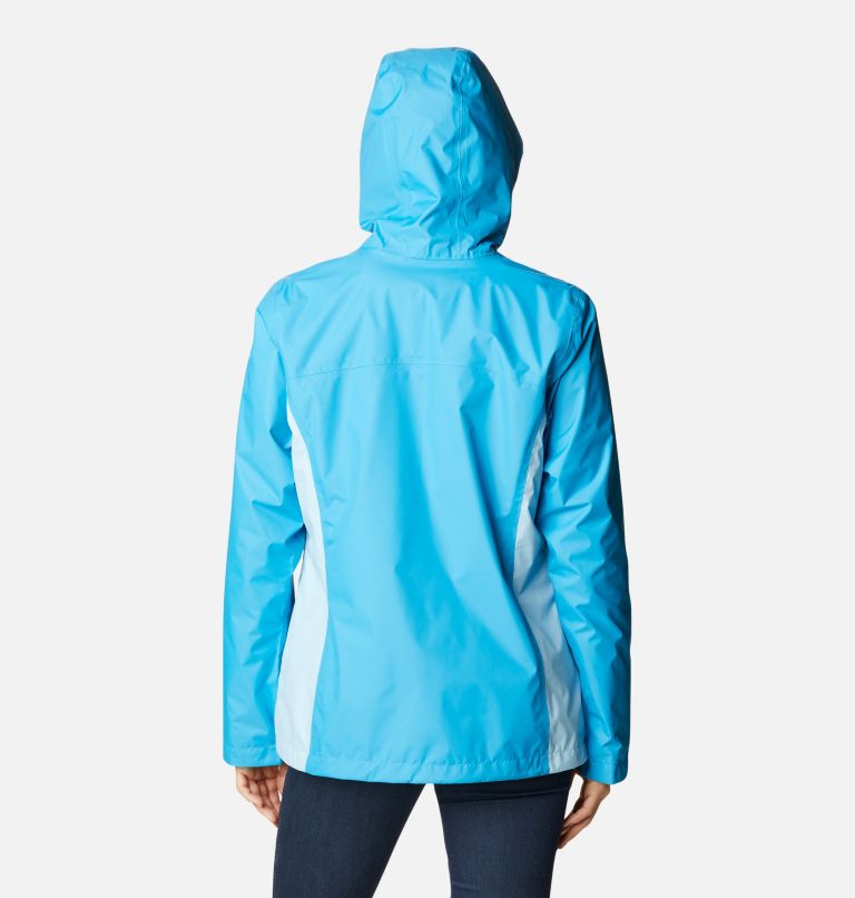 Thumbnail: Women’s Arcadia II Rain Jacket, Color: Blue chill, Spring Blue, image 2