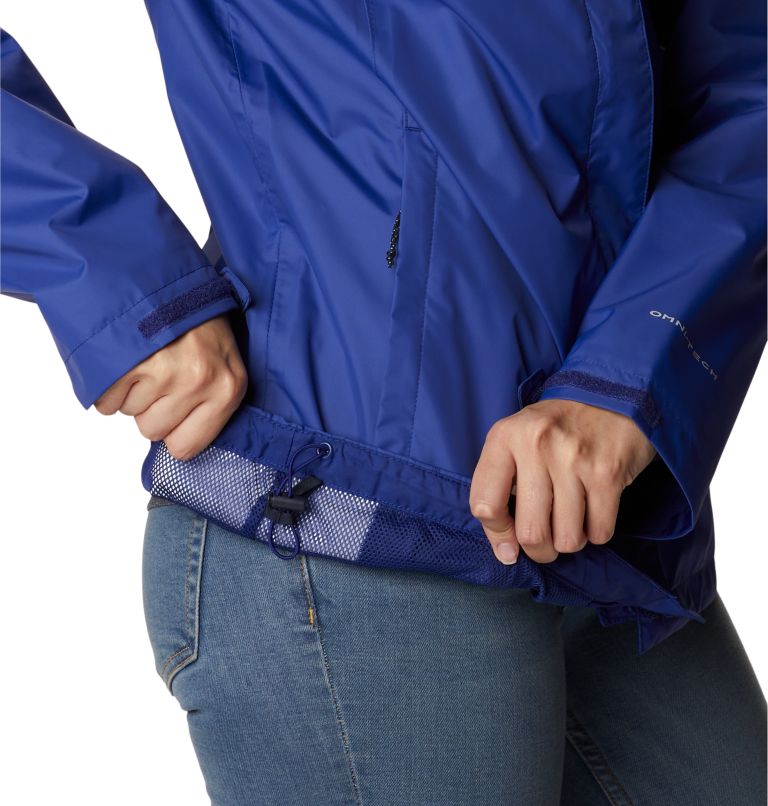 Chaquetas Columbia Mujer Chile - Columbia Arcadia II Rain Azul Marino  Oferta