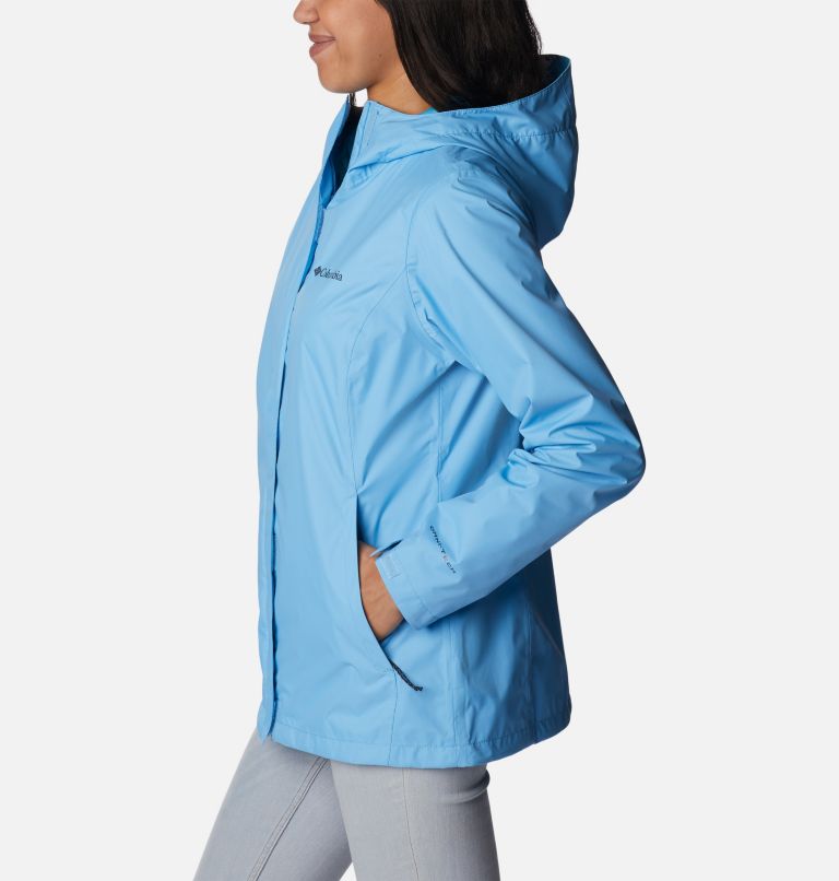 Thumbnail: Women’s Arcadia II Rain Jacket, Color: Vista Blue, image 3