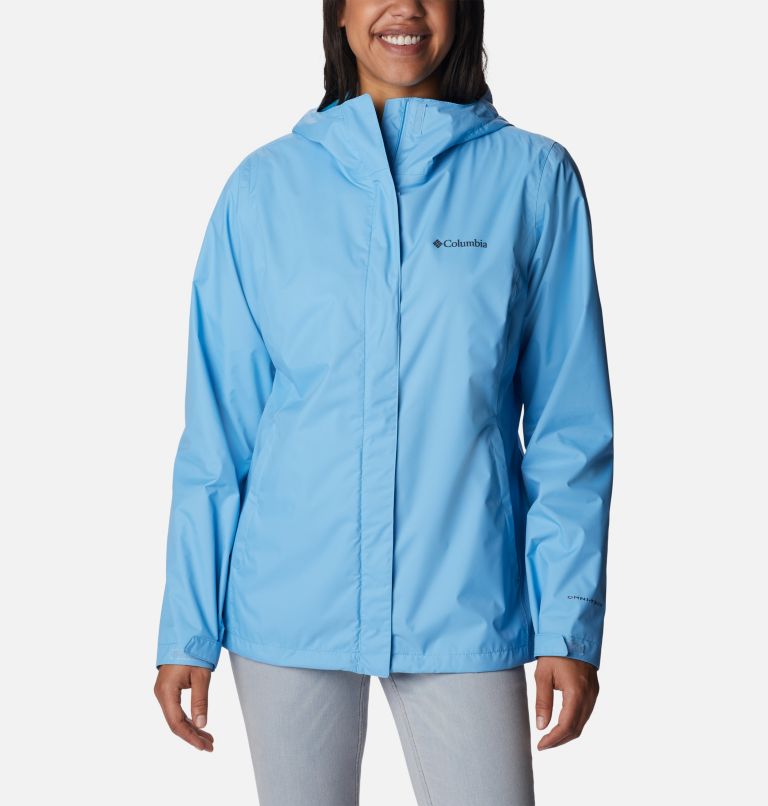 Thumbnail: Women’s Arcadia II Rain Jacket, Color: Vista Blue, image 1