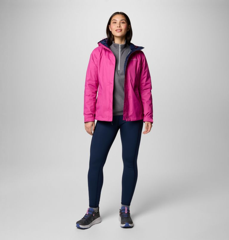 Women’s Arcadia II Jacket, Color: Fuchsia, image 3