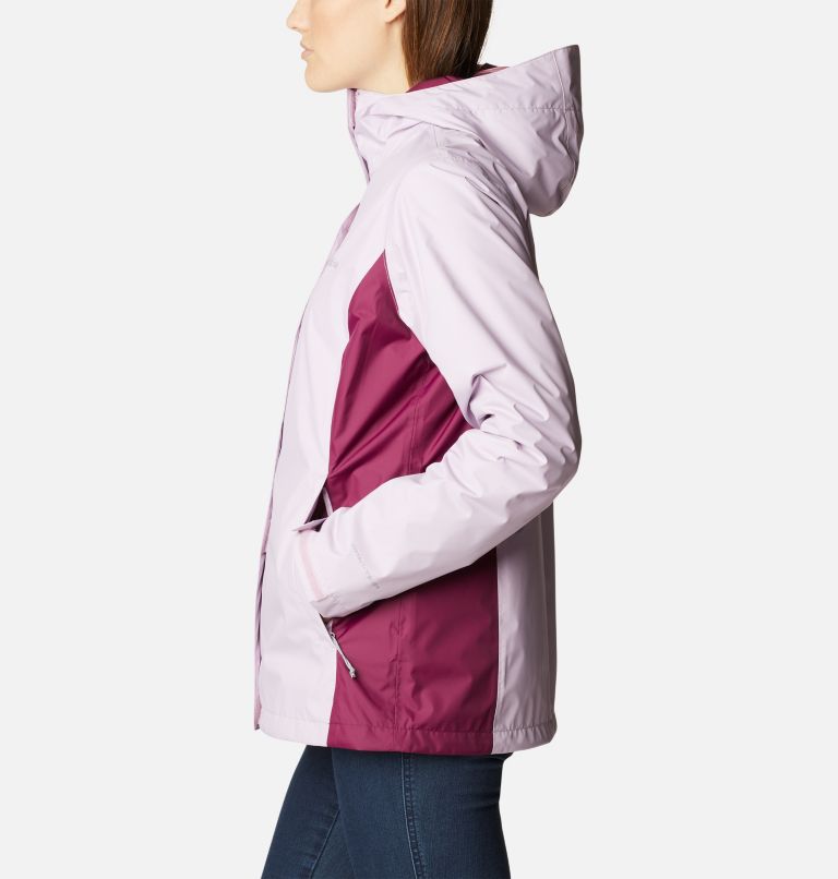 Thumbnail: Women’s Arcadia II Rain Jacket, Color: Aura, Marionberry, image 3