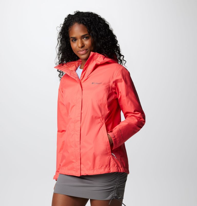 Columbia Women's Arcadia II Waterproof Rain Jacket - Black — Dave's New York