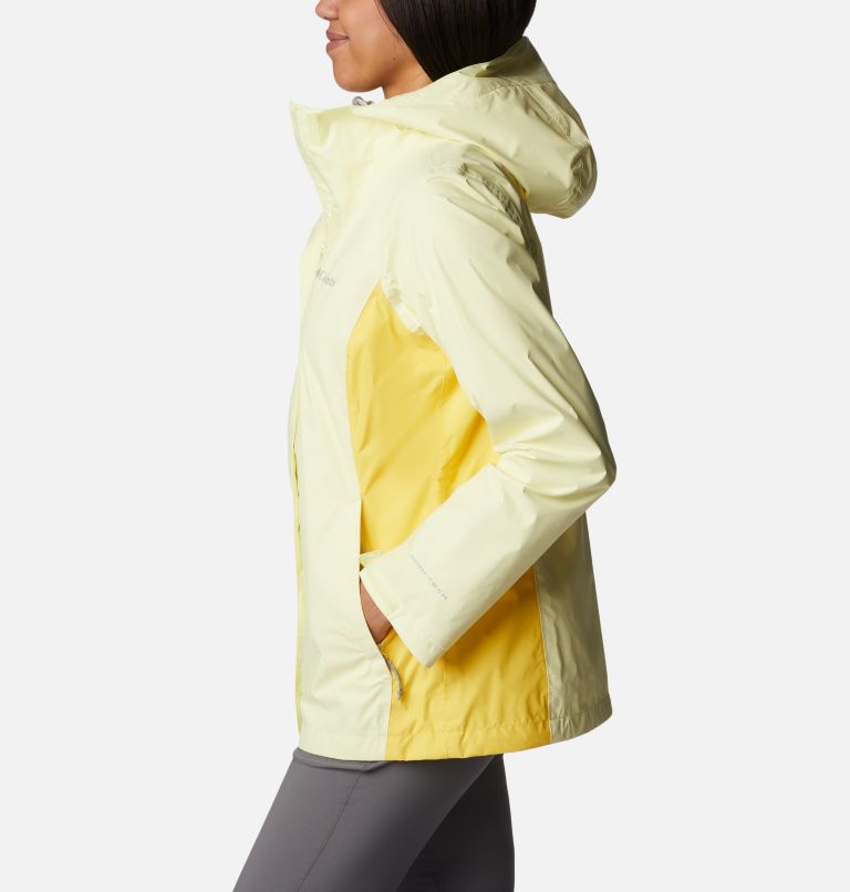 Women’s Arcadia II Rain Jacket, Color: Endive, Sun Glow, image 3