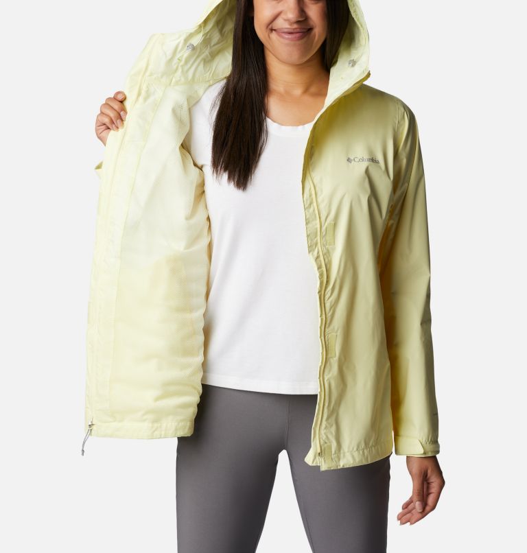 Women’s Arcadia II Rain Jacket, Color: Endive, Sun Glow, image 5