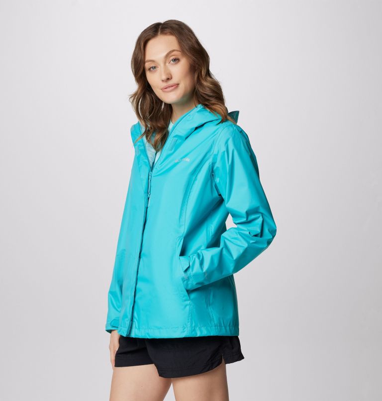 Women’s Arcadia II Rain Jacket, Color: Geyser, image 5