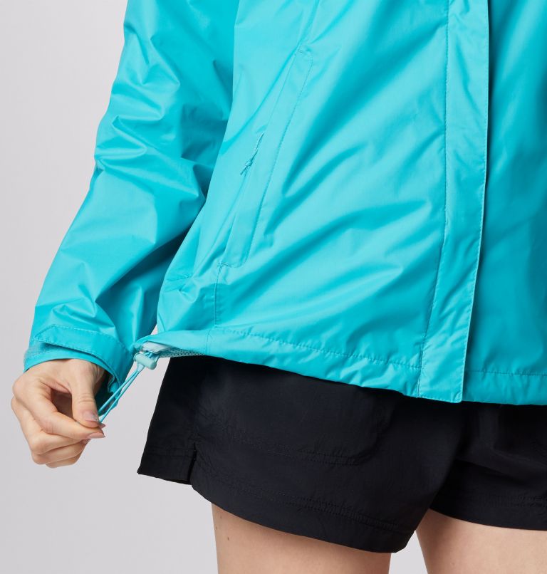 Women’s Arcadia II Rain Jacket, Color: Geyser, image 6