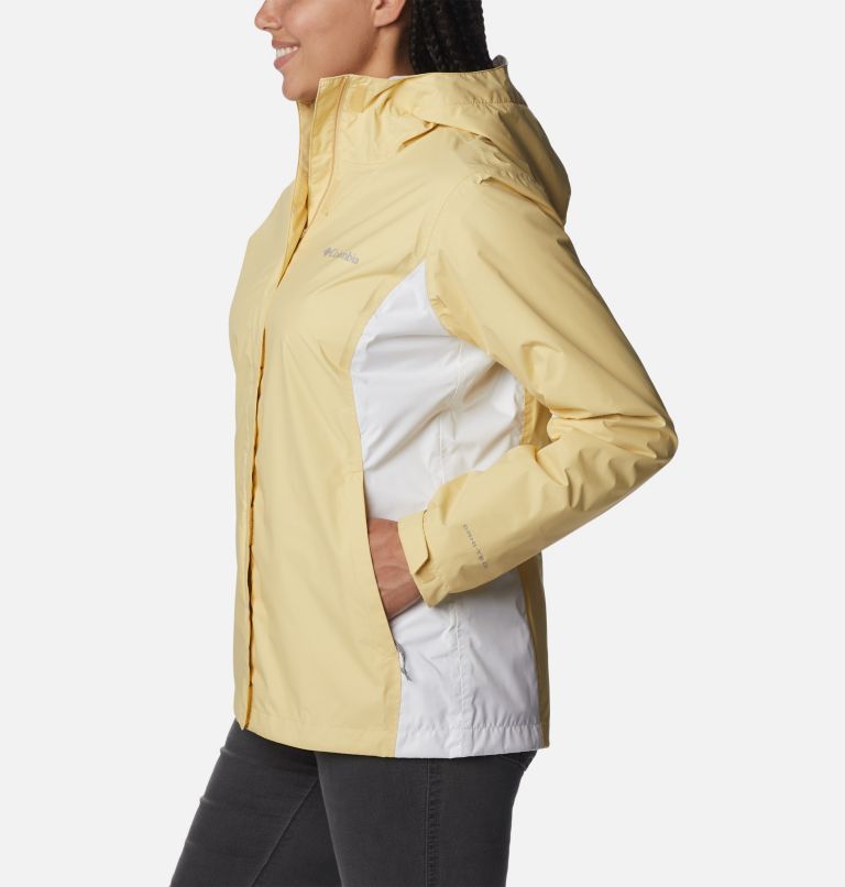 Thumbnail: Women’s Arcadia II Rain Jacket, Color: Cornstalk, White, image 3