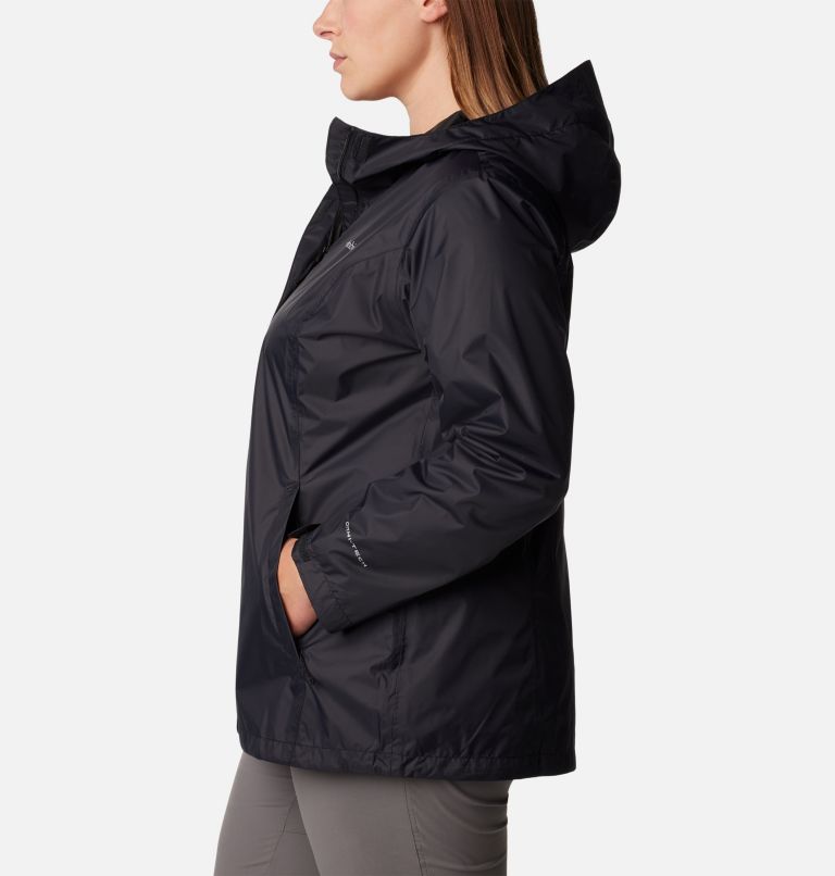 Thumbnail: Women’s Arcadia II Rain Jacket - Plus Size, Color: Black, image 3