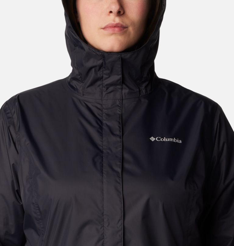 Columbia Women's Arcadia II Hooded Rain Jacket, Waterproof