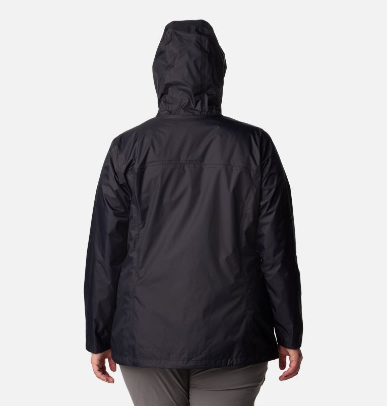 Women’s Arcadia II Rain Jacket - Plus Size, Color: Black, image 2