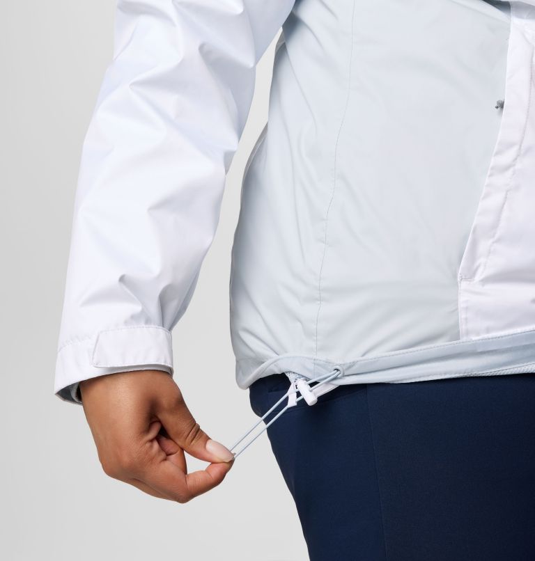 Women’s Arcadia II Jacket - Plus Size, Color: White, Cirrus Grey, image 6