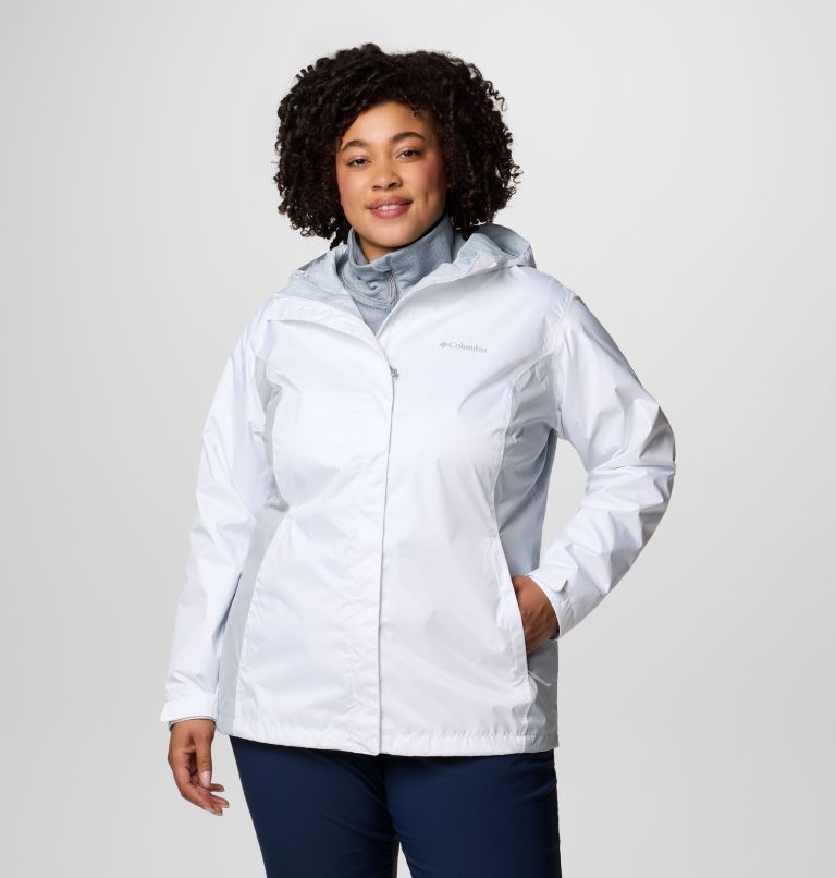 Women’s Arcadia II Jacket - Plus Size, Color: White, Cirrus Grey, image 1