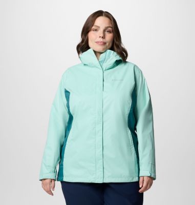 Women’s Arcadia II Jacket - Plus Size, Color: Spray, River Blue, image 1