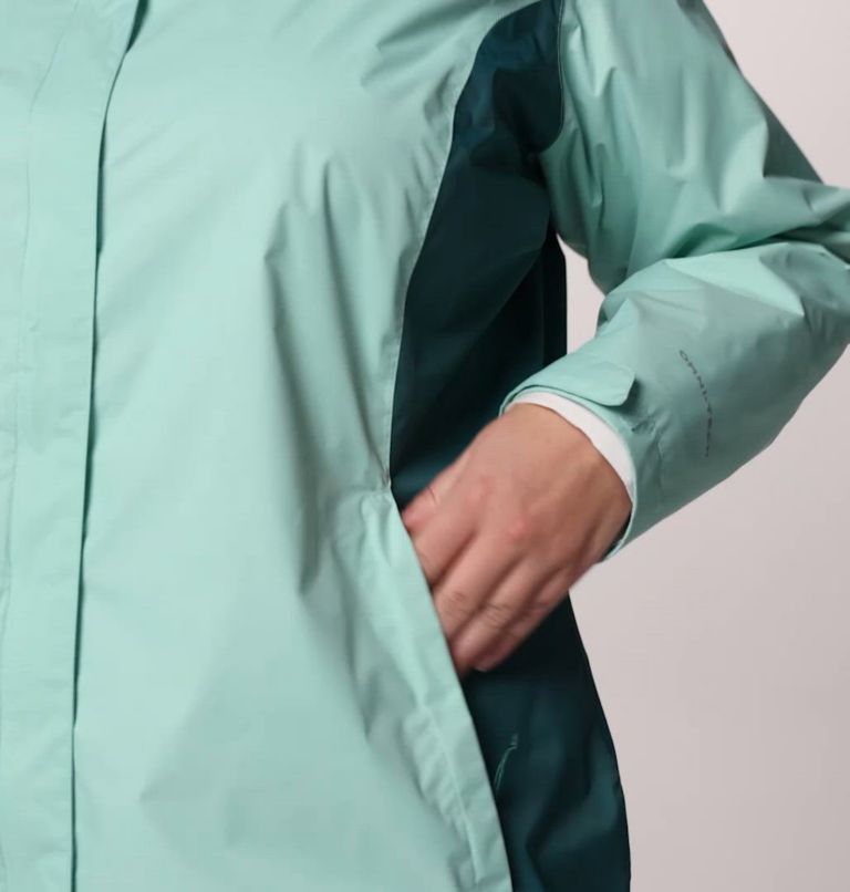 Women’s Arcadia II Jacket - Plus Size, Color: Spray, River Blue