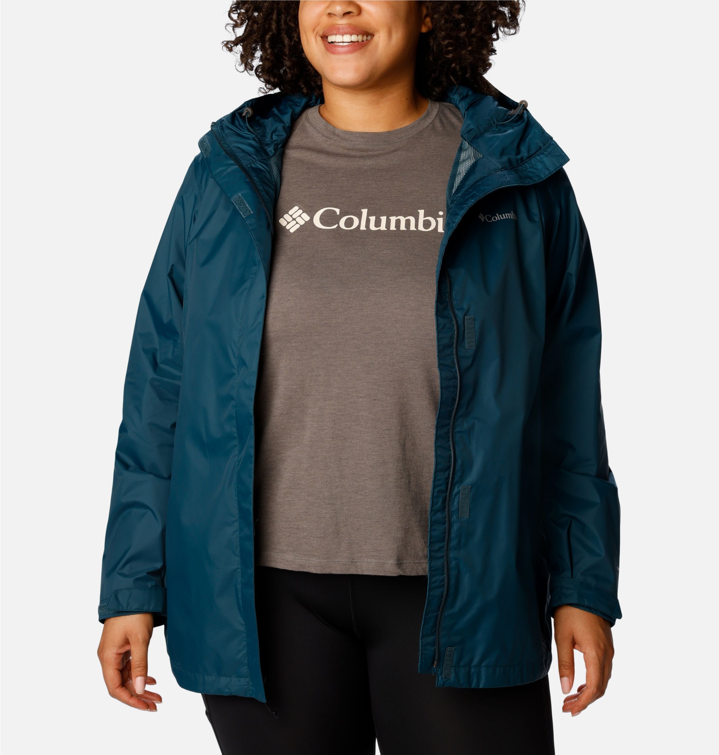 Columbia packable outlet rain jacket women's