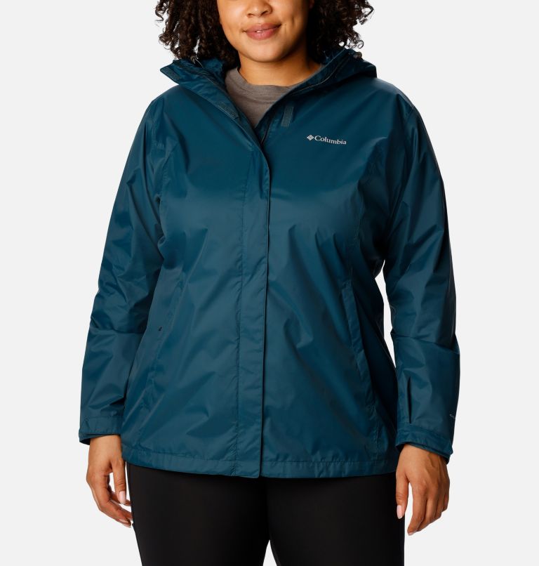 Women s Arcadia II Rain Jacket Plus Size Columbia Sportswear