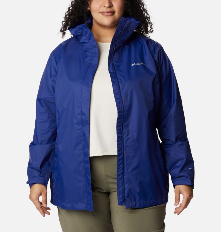 Plus on sale rain jacket