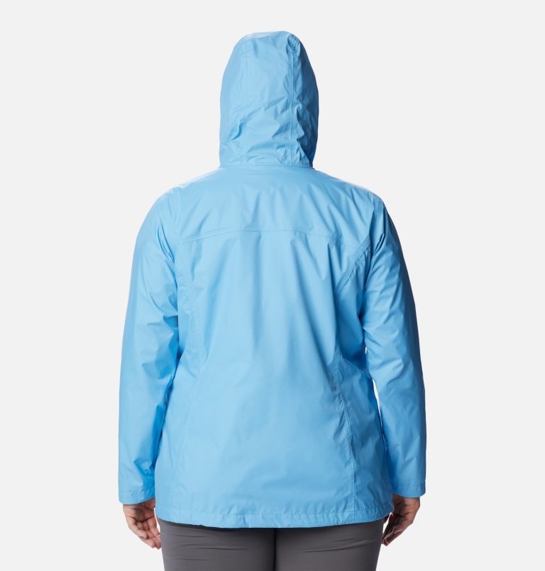 Thumbnail: Women’s Arcadia II Rain Jacket - Plus Size, Color: Vista Blue, image 2