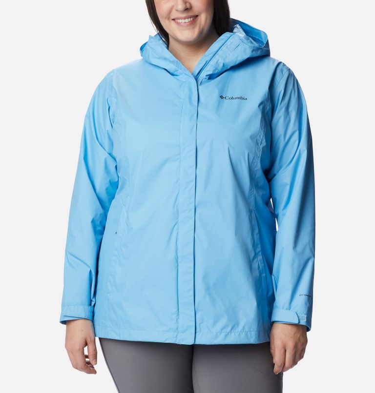 Women’s Arcadia II Rain Jacket - Plus Size, Color: Vista Blue, image 1