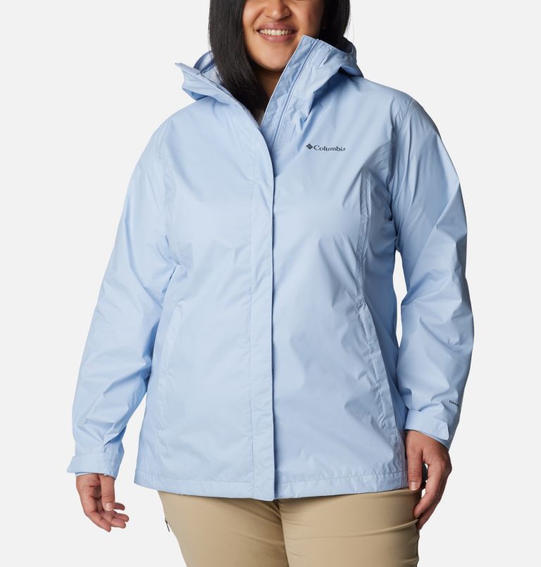 Columbia women's plus outlet size rain jackets