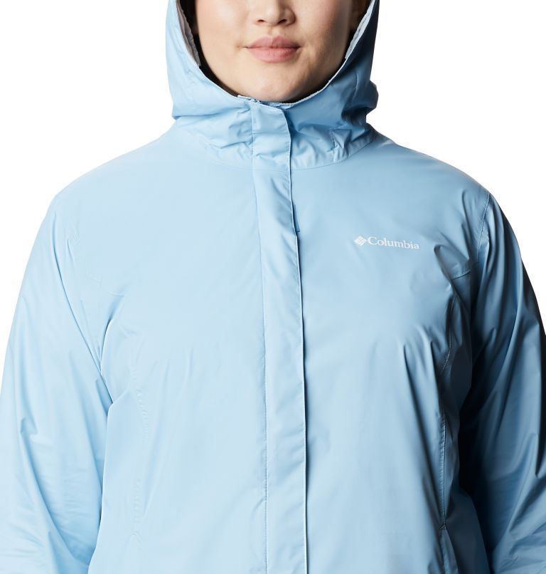 Arcadia II Jacket | 484 | 1X, Color: Crystal Blue, image 4