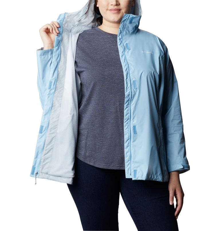 Arcadia II Jacket | 484 | 1X, Color: Crystal Blue, image 5