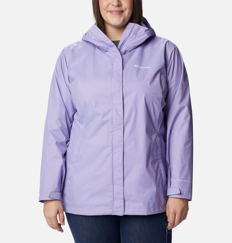 Women’s Arcadia II Rain Jacket - Plus Size, Color: Frosted Purple, image 1