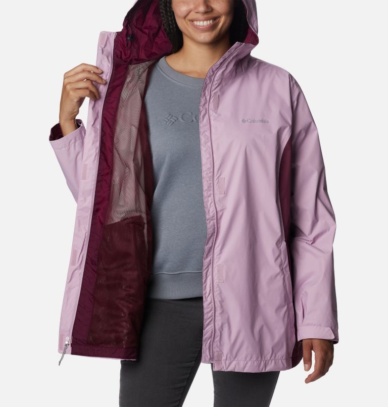 Women’s Arcadia II Jacket - Plus Size, Color: Aura, Marionberry, image 5